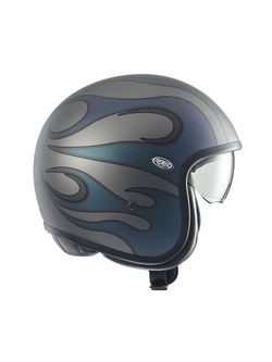 Kask otwarty Premier Vintage FR IRIDE BM niebiesko-szary matowy