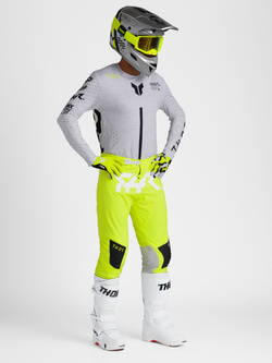 Rękawice cross Thor Sportmode Riot żółte