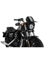 Półowiewka motocyklowa sportowa PUIG Anarchy Harley Davidson Sportster Forty-Eight XL1200X (15-20) czarna