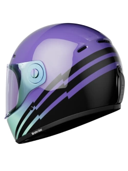 Kask integralny John Doe One Spectral fioletowo-czarny