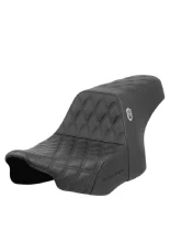 Kanapa motocyklowa dla kierowcy i pasażera Saddlemen SDC Performance Pro Series Gripper Harley Davidson Road Glide/ Street Glide (wybrane modele) (23-) czarna