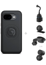 Zestaw do samochodu: etui MAG na telefon Google Pixel 10A (magnetyczne) oraz mocowanie Quad Lock