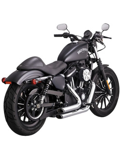Pełny układ wydechowy Vance & Hines Shortshots Staggered do wybranych modeli Harleya Davidsona Chromowany