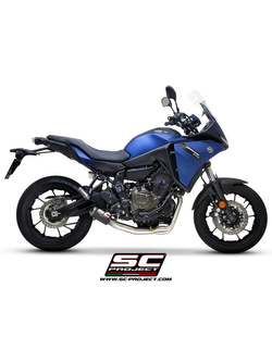 Pełny układ wydechowy 2-1, SC-Project CR-T Carbon + Titanium - Yamaha Tracer 700 [20], Tracer 7 / GT [21]