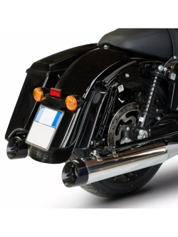 Tłumik motocyklowy Zard Touring Slip-On E5 Harley Davidson (wybrane modele) polerowany