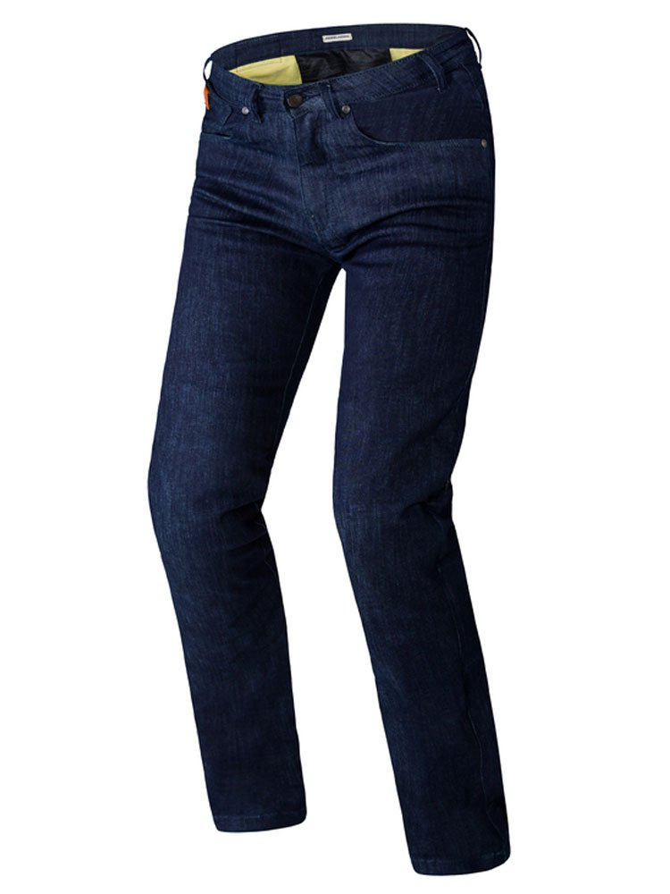 Jeansy motocyklowe damskie Rebelhorn Classic II [slim fit] ciemnoniebieskie