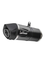 Tłumik motocyklowy LeoVince LV One Evo Moto Guzzi (wybrane modele) stalowy [z homologacją] czarny