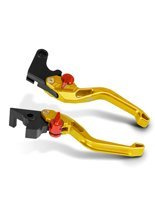 Dźwignie krótkie EVOS Womet-Tech do Yamaha YZF R6 (99-04), YZF R1(02-03), FZ1 FAZER (01-05) złote