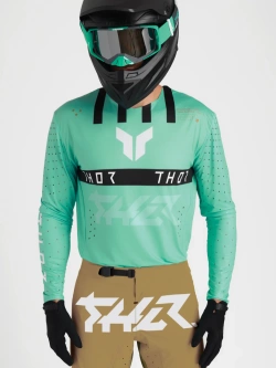 Bluza enduro Thor Sportmode Flite zielono-czarna