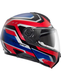 Kask szczękowy Schuberth Concept Kinetic niebiesko-szaro-czerwony