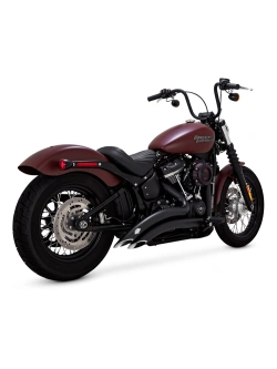 Pełny układ wydechowy Vance & Hines Big Radius do wybranych modeli Harleya Davidsona Czarny Mat