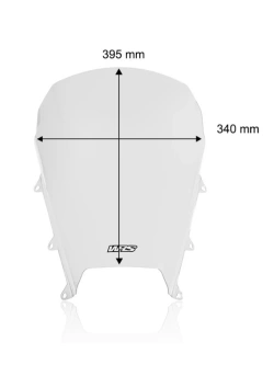 Szyba motocyklowa WRS Touring Suzuki GSX-8R (24-) przezroczysta