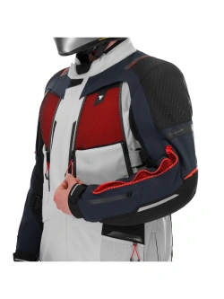 Kurtka motocyklowa tekstylna Shima Hero 3.0 G2 szaro-niebieska