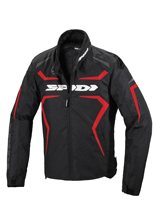 Kurtka motocyklowa tekstylna Spidi Sportmaster H2Out czarno-czerwona