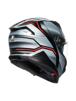 Kask integralny AGV K7 Jaeger czarno-srebrny