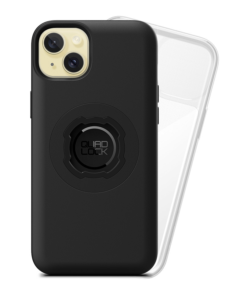 Zestaw: etui MAG na telefon iPhone 15 Plus (magnetyczne) + wodoodporny pokrowiec MAG Quad Lock