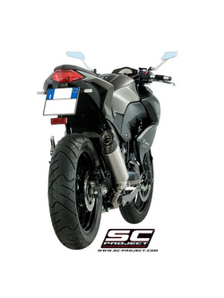 Tłumik stożkowy Slip-on SC-Project do Kawasaki Z 300 [15-17]