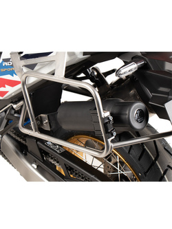 Zestaw: kufry boczne + stelaże Hepco&Becker Xplorer Cutout do Hondy CRF 1100L Africa Twin Adventure Sports (24-) czarne