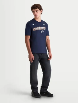 Koszulka z krótkim rękawem Alpinestars Cypress CSF niebieska