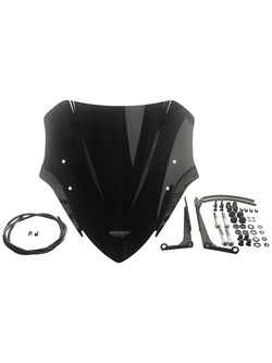 Szyba motocyklowa MRA "NRM" Suzuki GSX-S 750 (17-24) czarna