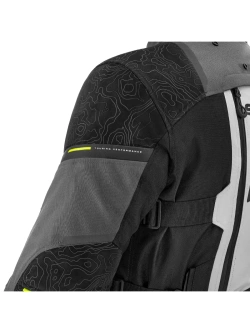 Kurtka motocyklowa tekstylna Shima Tracker szara