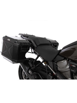 Zestaw: kufry boczne + stelaże Hepco&Becker Xplorer Cutout Harley Davidson Pan America 1250/Special (21-)/ Pan America 1250 ST (25-)