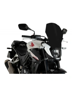 Szyba motocyklowa turystyczna PUIG New Generation Honda CB500 Hornet (24-)/E-Clutch (26-) czarna matowa