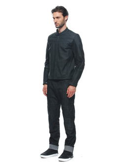 Kurtka motocyklowa skórzana Dainese Razon 2 Perforowana czarna