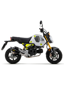 Tłumik Arrow - Honda MSX / GROM 125 [21-22] [X-Kone, Nichrom "Dark" + Carbon]  