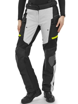 Spodnie motocyklowe damskie tekstylne Shima Dune fluo-czarne