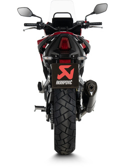 Tłumik motocyklowy Akrapović Slip-On Line Honda CB 400 X/ 500 X (16-19)/ CBR 400/ 500 R (16-19) [włókno węglowe] czarny