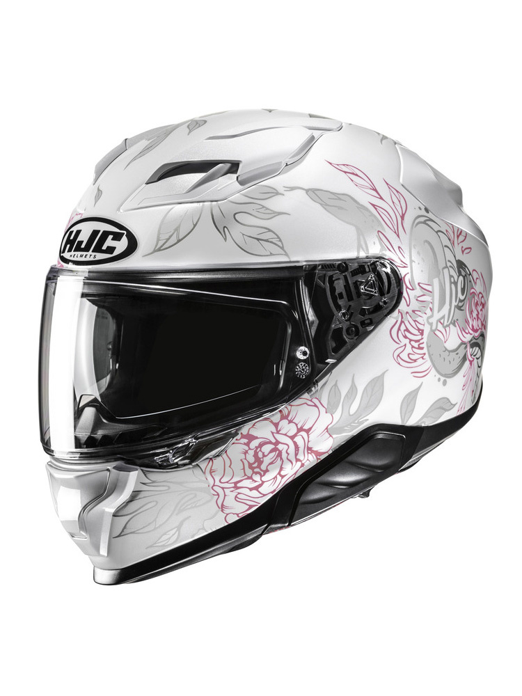 Kask integralny HJC F71 Eliz biało-różowy