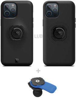 Zestaw: etui na telefon iPhone 12 Pro Max + uchwyt kulowy Quad Lock