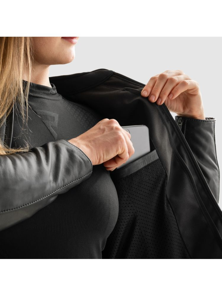 Kurtka motocyklowa damska skórzana Rebelhorn Siena czarna