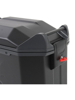 Kufer boczny aluminiowy Hepco&Becker Xceed Jet 38 lewy, czarny [pojemność: 38 l]