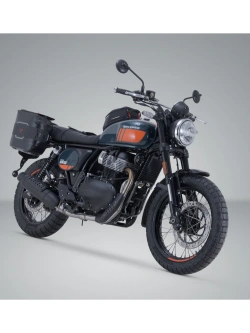 Zestaw sakw motocyklowych SideBag WP ze stelażami SW-Motech Royal Enfield Interceptor Bear 650 (25-) [poj.: 11l + 16l]
