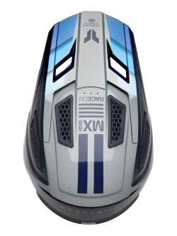 Kask enduro Thor Fleet niebieski