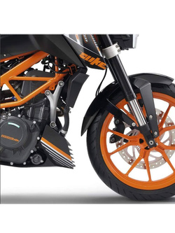 Przedłużenie błotnika przedniego PUIG do KTM 125/390 Duke (17-)