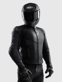 Kurtka motocyklowa skórzana Rebelhorn Vandal 2 czarna