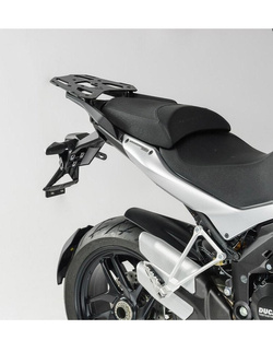 Zestaw: kufry boczne + stelaże EVO ABS Aero System Sw-Motech do Ducati Multistrada 1200 (10-14) [pojemność: 2 x 25 L]