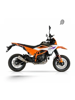 Tłumik motocyklowy IXRACE MK2 KTM (wybrane modele) stalowy [z homologacją]