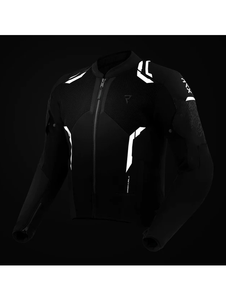 Kurtka motocyklowa tekstylna Rebelhorn Jax czarna