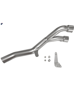 Tłumik Slip-On Termignoni GP2R - RHT tytan + Decat dekatalizator do Yamaha YZF R3 / MT03 (15-19)