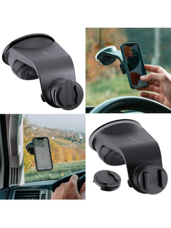 Zestaw do samochodu: etui na telefon Samsung Galaxy S26+ + mocowanie SP Connect