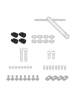 Zestaw Givi Rapid Release do stelaży bocznych do Harleya Davidsona Pan America 1250 (21-)