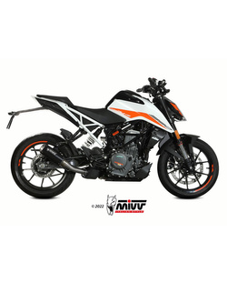 Tłumik motocyklowy Slip-On Line (MK3) MIVV do KTM Duke 125 / 390 (21-) czarny