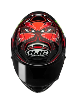 Kask integralny HJC RPHA 12 Quartararo Replica 2 czerwono-czarny