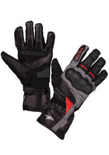 Rękawice motocyklowe damskie Modeka Panamericana czarno-czerwone