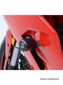 Crash pady Aero R&G do Ducati Supersport / S (17-20) białe