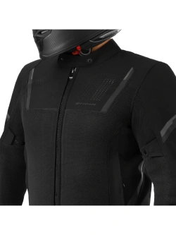 Kurtka motocyklowa tekstylna Shima Rush 3.0 Air G2 czarna
